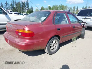 1998 Chevrolet Prizm Lsi with VIN 1Y1SK5285WZ433722, listed as a IAAI auction lot 42093955 with 1 mi miles. Bid and sale history available at carsss.com. Image 4.