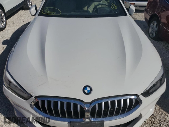 2020 BMW 8 Series 840i with VIN WBADZ4C09LCE18957, listed as a Copart auction lot 62238762 with 0 mi miles. Bid and sale history available at carsss.com. Image 7.