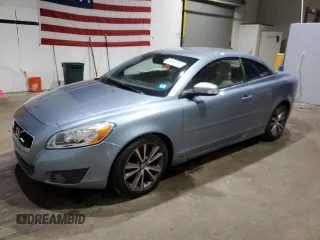 2012 Volvo C70 T5 with VIN YV1672MC6CJ131836, listed as a Copart auction lot 59849265 with 123,873 mi miles and Salvage title. Bid and sale history available at DreamBid. Image 1.