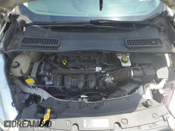 2017 Ford Escape S with VIN 1FMCU0F70HUD24801, listed as a Copart auction lot 59101215 with 53,718 mi miles and Salvage title. Bid and sale history available at DreamBid. Image 12.