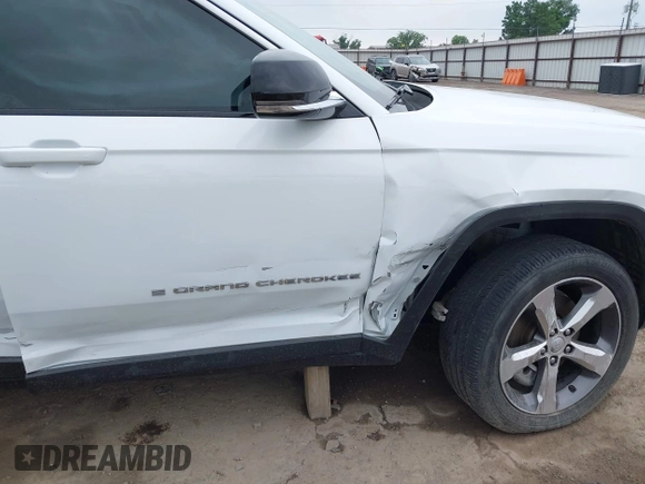 2021 Jeep Grand Cherokee Limited with VIN 1C4RJKBG5M8186488, listed as a IAAI auction lot 42271087 with 52,615 mi miles and . Bid and sale history available at DreamBid. Image 6.