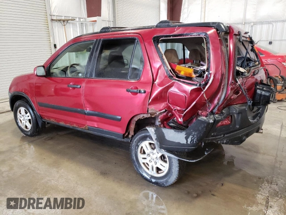 2002 Honda CR-V EX z VIN JHLRD78822C056721, wystawiony jako Copart lot #50784425 z przebiegiem Nie podano mil oraz Nie do naprawy • Non repairable. Historia ofert i sprzedaży dostępna na DreamBid. Obrazek 2.