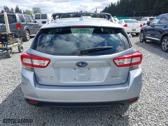 2017 Subaru Impreza Premium with VIN 4S3GTAB67H3753287, listed as a IAAI auction lot 42075877 with 55,247 mi miles. Bid and sale history available at carsss.com. Image 17.