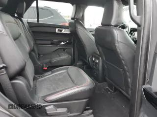 2022 Ford Explorer ST-Line with VIN 1FMSK8KH6NGC46663, listed as a Copart auction lot 46060605 with 41,304 mi miles and Salvage Title. Bid and sale history available at carsss.com. Image 10.