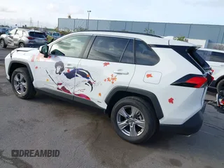 2023 Toyota RAV4 Hybrid XLE with VIN JTMRWRFV3PD205098, listed as a IAAI auction lot 41845095 with 22,908 mi miles. Bid and sale history available at carsss.com. Image 3.
