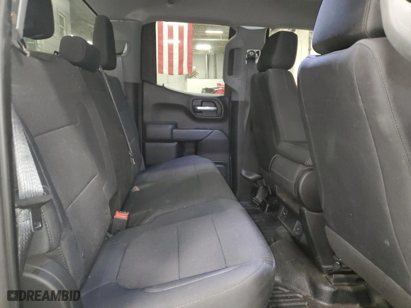 2019 Chevrolet Silverado 1500 Work Truck with VIN 1GCRYAEF0KZ272713, listed as a Copart auction lot 82215444 with 144,792 mi miles and Salvage Title. Bid and sale history available at carsss.com. Image 10.