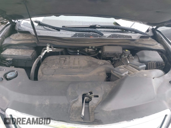2016 Acura MDX with VIN 5FRYD3H23GB007677, listed as a IAAI auction lot 41586346 with 104,586 mi miles. Bid and sale history available at carsss.com. Image 10.