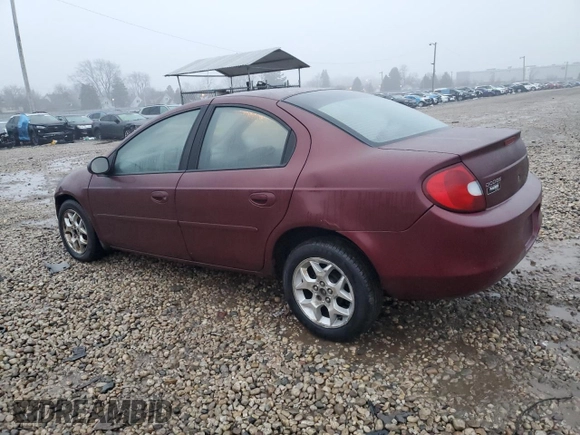 2002 Dodge Neon SE with VIN 1B3AS46C52D558916, listed as a Copart auction lot 86253164 with 103,592 mi miles and Non Repairable. Bid and sale history available at carsss.com. Image 2.