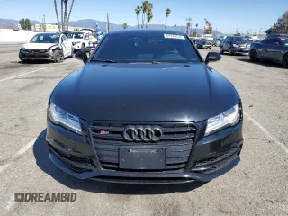 2014 Audi S7 Prestige with VIN WAUW2AFC9EN047093, listed as a Copart auction lot 49340655 with 102,252 mi miles and Salvage Title. Bid and sale history available at carsss.com. Image 5.