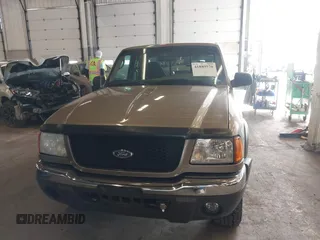 2003 Ford Ranger XL Fleet with VIN 1FTZR45E93PB01008, listed as a IAAI auction lot 41889570 with 197,493 mi miles and . Bid and sale history available at carsss.com. Image 12.