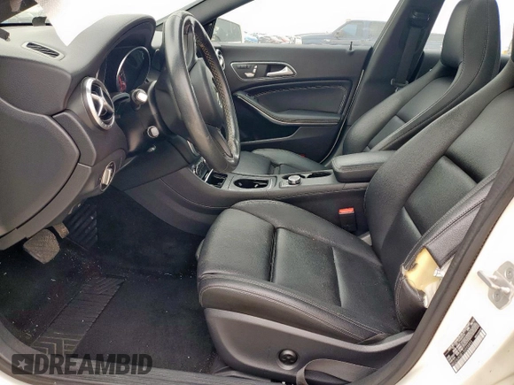 2018 Mercedes-Benz CLA 250 with VIN WDDSJ4GB1JN555893, listed as a Copart auction lot 54505525 with 81,945 mi miles and Salvage Title. Bid and sale history available at DreamBid. Image 7.