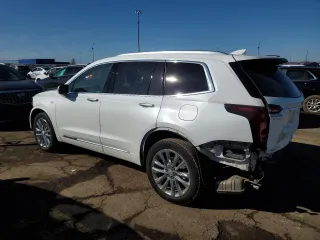 2022 Cadillac XT6 Premium Luxury with VIN 1GYKPDRS8NZ175674, listed as a Copart auction lot 41171264 with 19,718 mi miles. Bid and sale history available at carsss.com. Image 2.