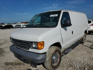2006 Ford Econoline Cargo с VIN 1FTNE24W26DA79433, выставлен на аукционе Copart как лот 61733345 с пробегом 148 929 миль миль и Чистый • Clean title. История ставок и продаж доступна на DreamBid. Изображение 1.