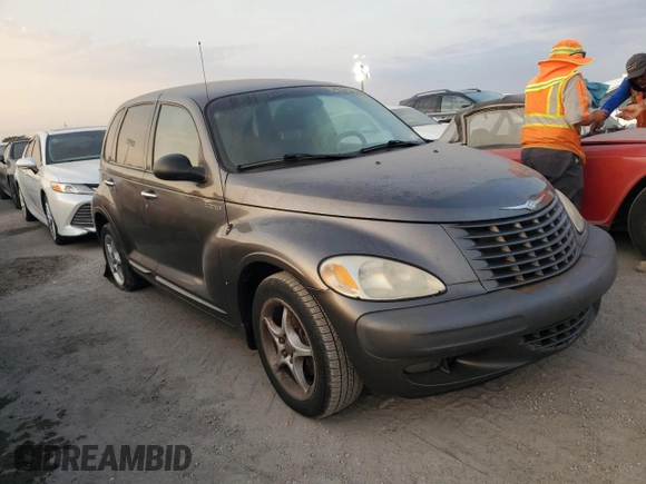 2001 Chrysler PT Cruiser with VIN 3C4FY4BB11T661081, listed as a Copart auction lot 76738494 with 0 mi miles and Salvage Title. Bid and sale history available at carsss.com. Image 4.