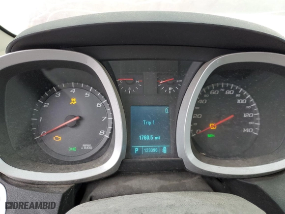 2010 Chevrolet Equinox LTZ with VIN 2CNFLFEY4A6213542, listed as a Copart auction lot 44563855 with 123,396 mi miles and Clean Title. Bid and sale history available at carsss.com. Image 9.