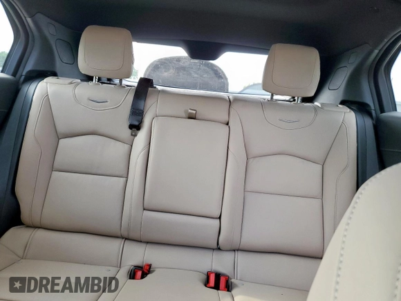 2024 Cadillac XT4 FWD Premium Luxury with VIN 1GYFZCR49RF248341, listed as a Copart auction lot 58586035 with 12,490 mi miles and Salvage title. Bid and sale history available at DreamBid. Image 10.