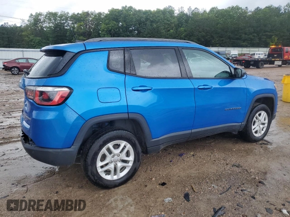 2018 Jeep Compass Sport с VIN 3C4NJDAB5JT484925, выставлен на аукционе Copart как лот 56647695 с пробегом 108 285 миль миль и Списание • Salvage title. История ставок и продаж доступна на DreamBid. Изображение 3.