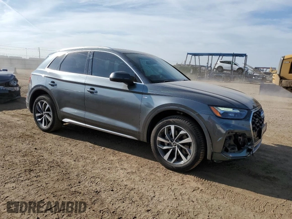 2022 Audi Q5 S line Premium z VIN WA1GAAFY3N2099448, wystawiony jako Copart lot #58257715 z przebiegiem 39 407 mil mil oraz Szkoda całkowita • Salvage title. Historia ofert i sprzedaży dostępna na DreamBid. Obrazek 4.