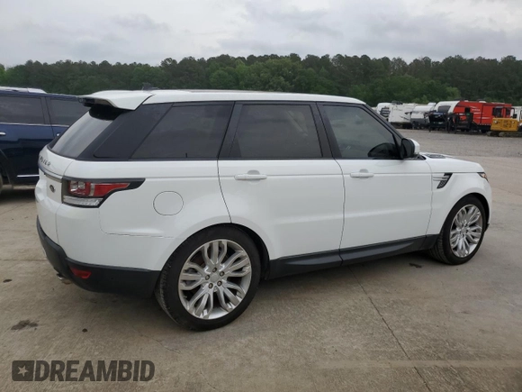 2016 Land Rover Range Rover Sport HSE with VIN SALWR2VF7GA581678, listed as a Copart auction lot 53887425 with 102,062 mi miles and Clean title. Bid and sale history available at DreamBid. Image 3.