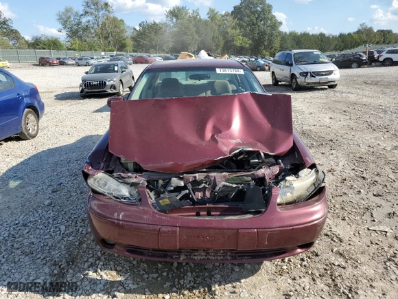 2001 Chevrolet Malibu LS with VIN 1G1NE52J016153947, listed as a Copart auction lot 73813784 with 129,336 mi miles and Salvage Title. Bid and sale history available at carsss.com. Image 5.