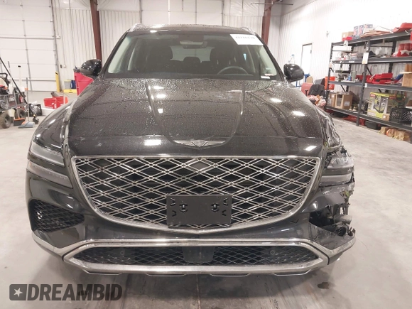 2025 Genesis GV80 Standard with VIN KMUHFESB2SU258557, listed as a IAAI auction lot 42116138 with 1,474 mi miles and . Bid and sale history available at DreamBid. Image 12.