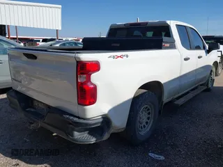 2020 Chevrolet Silverado 1500 Work Truck with VIN 1GCRYAEF8LZ177687, listed as a IAAI auction lot 41594972 with 141,935 mi miles and . Bid and sale history available at DreamBid. Image 4.