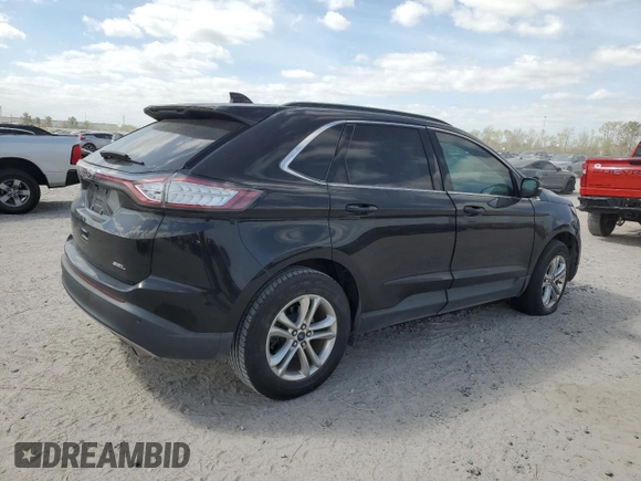 2017 Ford Edge SEL with VIN 2FMPK3J82HBB56254, listed as a Copart auction lot 49453975 with 94,420 mi miles and Salvage Title. Bid and sale history available at carsss.com. Image 3.
