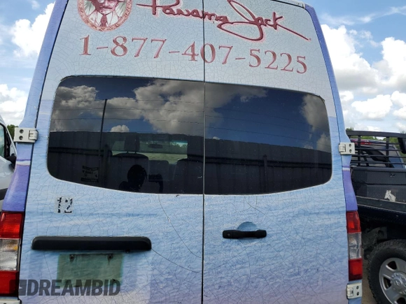 2012 Nissan NV SV with VIN 1N6BF0LY7CN100156, listed as a Copart auction lot 51868045 with Not provided miles and Salvage title. Bid and sale history available at DreamBid. Image 6.
