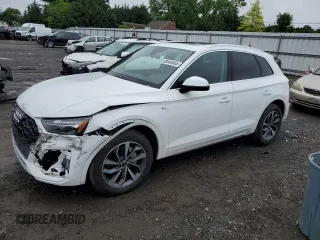 2023 Audi Q5 S line Premium Plus with VIN WA1EAAFY8P2006692, listed as a Copart auction lot 60846465 with 20,787 mi miles and Salvage title. Bid and sale history available at DreamBid. Image 1.
