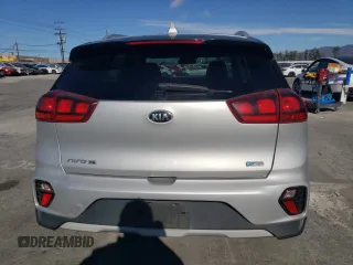 2020 Kia Niro LX with VIN KNDCB3LC6L5394187, listed as a Copart auction lot 45943335 with 163,704 mi miles and Salvage Title. Bid and sale history available at carsss.com. Image 6.
