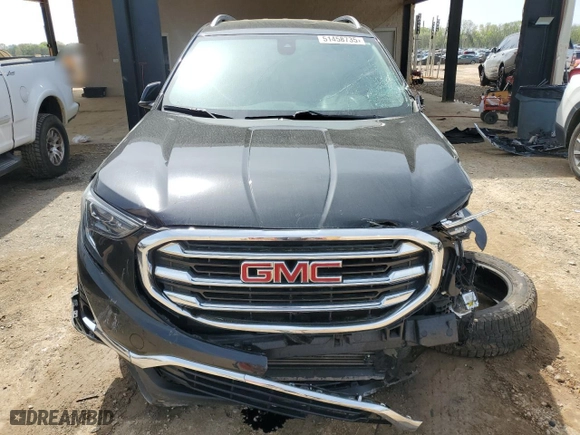 2018 GMC Terrain SLT with VIN 3GKALPEV4JL390750, listed as a Copart auction lot 51458735 with 105,948 mi miles and Clean Title. Bid and sale history available at carsss.com. Image 5.