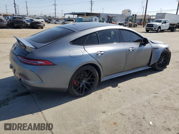 2022 Mercedes-Benz AMG GT 53 с VIN W1K7X6BB6NA051151, выставлен на аукционе Copart как лот 61216855 с пробегом 27 782 миль миль и Списание • Salvage title. История ставок и продаж доступна на DreamBid. Изображение 3.
