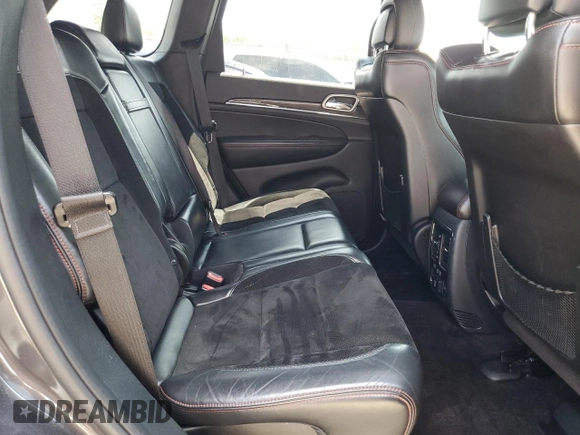 2017 Jeep Grand Cherokee Trailhawk with VIN 1C4RJFLG1HC821666, listed as a Copart auction lot 58711535 with 109,578 mi miles and Salvage title. Bid and sale history available at DreamBid. Image 11.