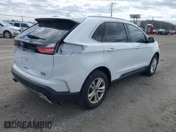 2019 Ford Edge SEL with VIN 2FMPK4J91KBB15166, listed as a IAAI auction lot 42018927 with 131,732 mi miles. Bid and sale history available at carsss.com. Image 4.