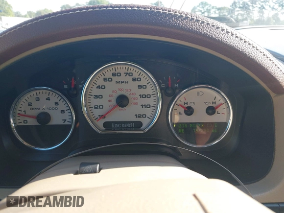 2007 Ford F-150 XLT with VIN 1FTPW14V97KC22916, listed as a IAAI auction lot 42555391 with 192,283 mi miles and . Bid and sale history available at DreamBid. Image 7.