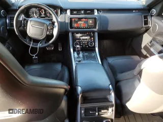 2018 Land Rover Range Rover Sport SVR with VIN SALWZ2SE6JA198429, listed as a Copart auction lot 43245285 with 93,680 mi miles and Clean Title. Bid and sale history available at carsss.com. Image 8.
