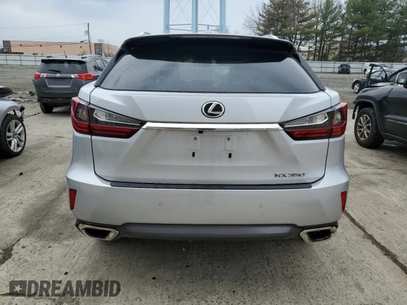 2019 Lexus RX with VIN 2T2BZMCAXKC197225, listed as a Copart auction lot 52859935 with 58,378 mi miles and Salvage Title. Bid and sale history available at carsss.com. Image 6.