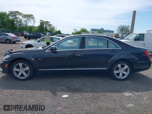 2012 Mercedes-Benz S 550 with VIN WDDNG9EBXCA438416, listed as a IAAI auction lot 42238052 with 161,589 mi miles and . Bid and sale history available at DreamBid. Image 13.