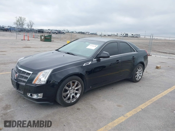 2008 Cadillac CTS AWD w/1SA with VIN 1G6DG577080180639, listed as a IAAI auction lot 42128238 with 141,133 mi miles. Bid and sale history available at carsss.com. Image 2.