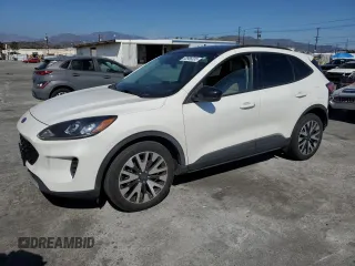 2020 Ford Escape SE Sport Hybrid with VIN 1FMCU0BZ7LUB86044, listed as a Copart auction lot 53986335 with 131,129 mi miles and Salvage title. Bid and sale history available at DreamBid. Image 1.