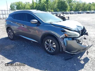 2018 Nissan Murano SV with VIN 5N1AZ2MG8JN116611, listed as a IAAI auction lot 42051307 with 94,993 mi miles and . Bid and sale history available at DreamBid. Image 1.