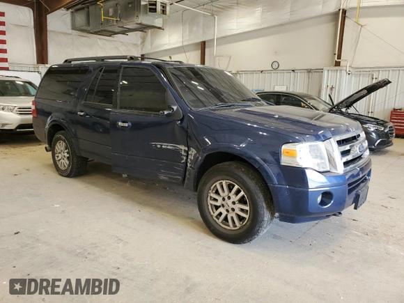 2011 Ford Expedition Max XLT with VIN 1FMJK1J50BEF02278, listed as a Copart auction lot 53820865 with 183,160 mi miles and Non repairable. Bid and sale history available at DreamBid. Image 4.