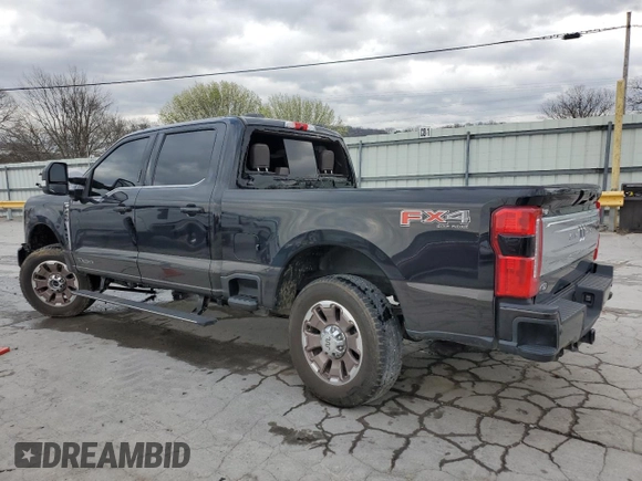 2024 Ford Super Duty F-250 SRW XL with VIN 1FT8W2BT9REE45485, listed as a Copart auction lot 49457685 with 21,713 mi miles and Salvage Title. Bid and sale history available at carsss.com. Image 2.