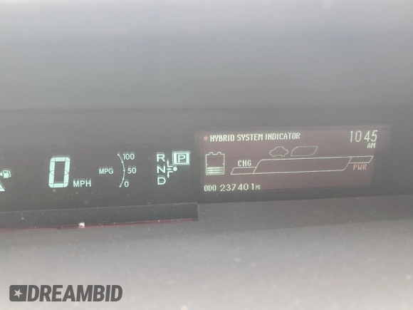 2013 Toyota Prius One with VIN JTDKN3DU5D0342428, listed as a Copart auction lot 53142635 with 237,401 mi miles and Salvage Title. Bid and sale history available at carsss.com. Image 9.