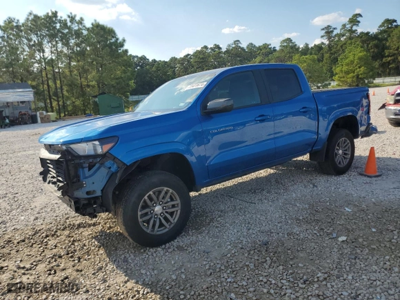 2023 Chevrolet Colorado 2WD LT with VIN 1GCPSCEK9P1249339, listed as a Copart auction lot 72423674 with 15,125 mi miles and Clean Title. Bid and sale history available at carsss.com. Image 1.