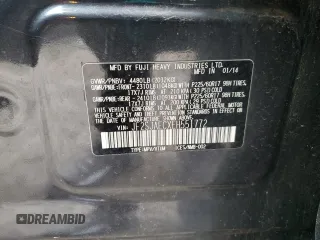 2014 Subaru Forester Premium z VIN JF2SJAECXEH551772, wystawiony jako Copart lot #51978815 z przebiegiem 89 406 mil mil oraz Szkoda całkowita • Salvage title. Historia ofert i sprzedaży dostępna na DreamBid. Obrazek 13.