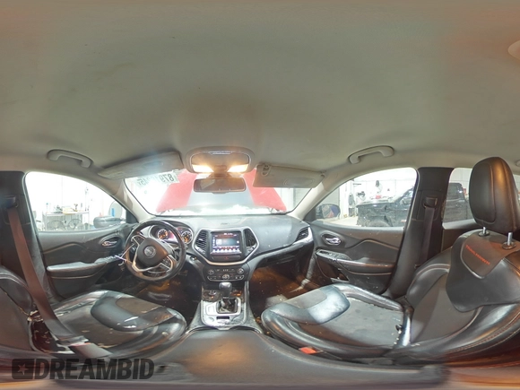 2017 Jeep Cherokee Trailhawk z VIN 1C4PJMBS4HW504142, wystawiony jako Copart lot #87918245 z przebiegiem 133 324 mil mil oraz Szkoda całkowita • Salvage title. Historia ofert i sprzedaży dostępna na DreamBid. Obrazek 14.