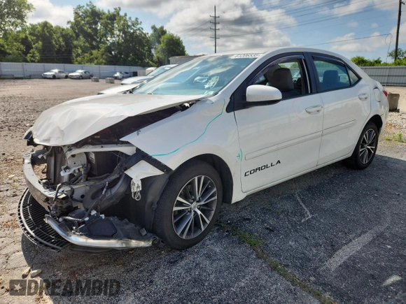 2016 Toyota Corolla L with VIN 5YFBURHE1GP496475, listed as a Copart auction lot 61206535 with 118,974 mi miles and Salvage title. Bid and sale history available at DreamBid. Image 1.