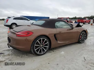 2013 Porsche Boxster S with VIN WP0CB2A85DS132155, listed as a Copart auction lot 89002615 with 61,102 mi miles and Non Repairable. Bid and sale history available at carsss.com. Image 3.