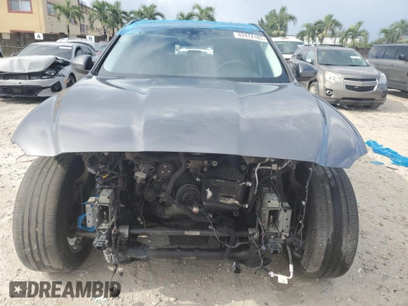 2017 Jaguar F-Pace 20d Prestige with VIN SADCK2BN6HA883222, listed as a Copart auction lot 62474185 with Not provided miles and Salvage title. Bid and sale history available at DreamBid. Image 5.